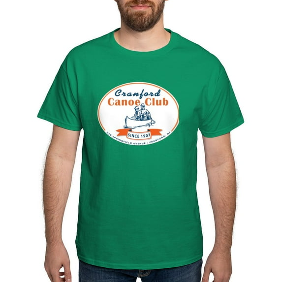 CafePress - Cranford Canoe Club Dark T Shirt - Men's Classic Graphic Cotton T-Shirt