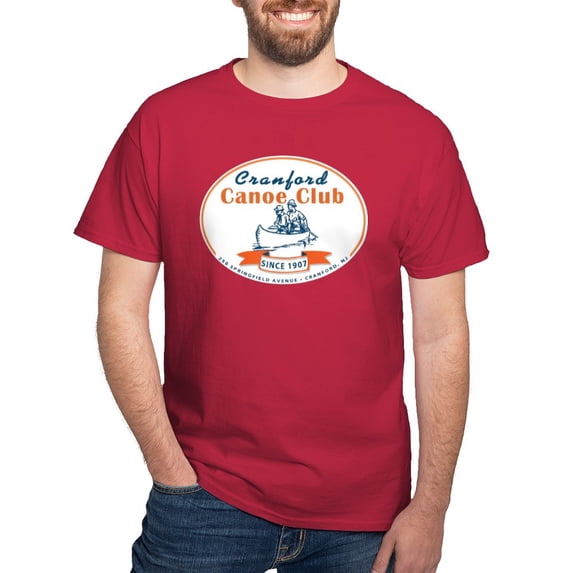 CafePress - Cranford Canoe Club Dark T Shirt - Men's Classic Graphic Cotton T-Shirt