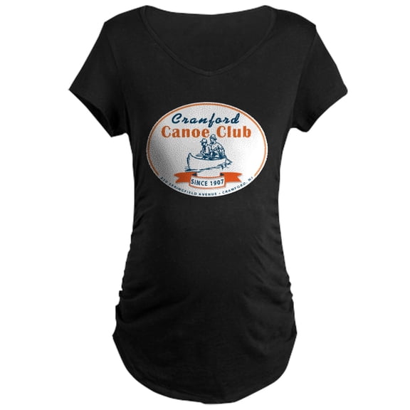 CafePress - Cranford Canoe Club Maternity Dark T Shirt - Maternity Dark T-Shirt