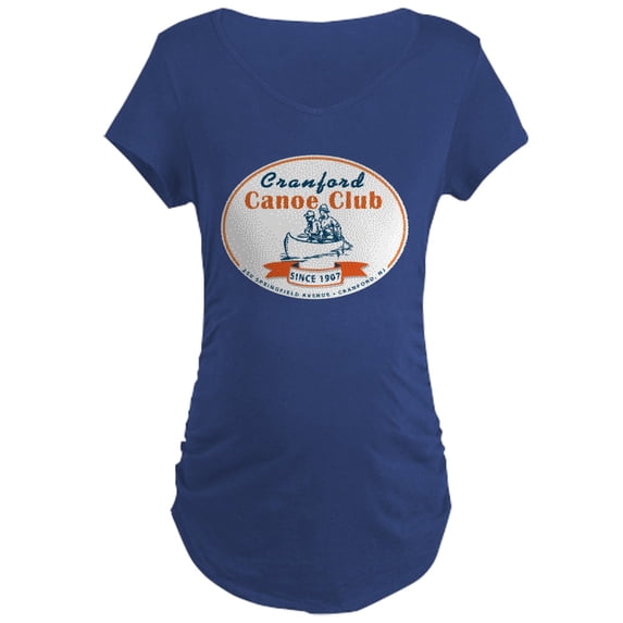 CafePress - Cranford Canoe Club Maternity Dark T Shirt - Maternity Dark T-Shirt