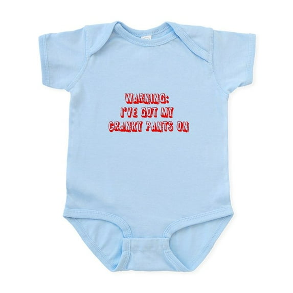 CafePress - Cranky Pants Onesie - Baby Light Bodysuit, Size Newborn - 24 Months