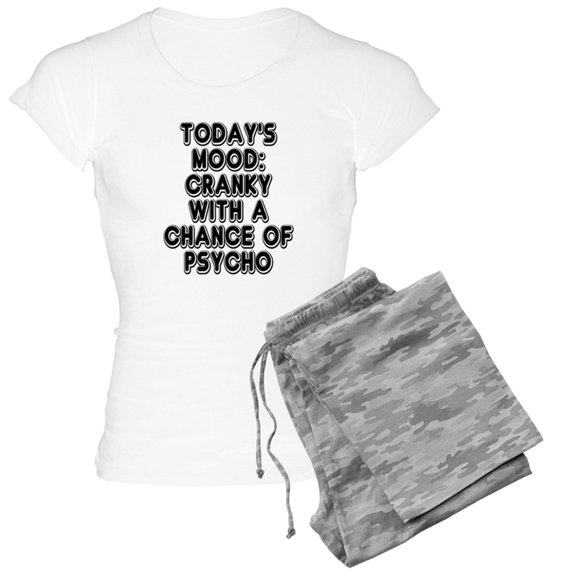 CafePress - Cranky With A Chance Of Psy - Women's Light Pajamas