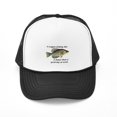 thumbnail image 1 of CafePress - Crappie Fishing Day - Adjustable Unisex Printed Trucker Hat with Mesh Back, 1 of 8
