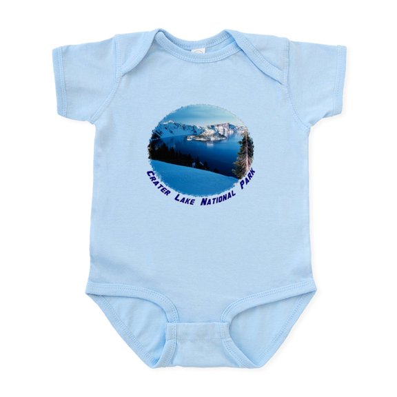 CafePress - Crater Lake National Park Infant Bodysuit - Baby Light Bodysuit, Size Newborn - 24 Months