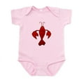 thumbnail image 1 of CafePress - Crawfish Fleur De Craw Infant Bodysuit - Baby Light Bodysuit, Size Newborn - 24 Months, 1 of 4