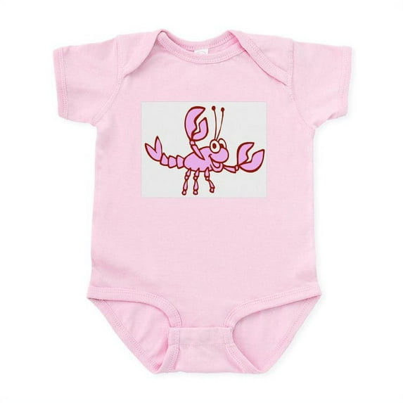 CafePress - Crawfish Infant Bodysuit - Baby Light Bodysuit, Size Newborn - 24 Months