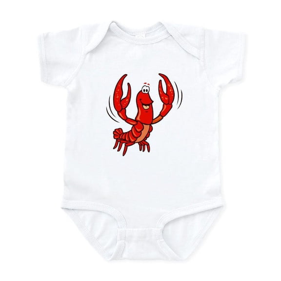 CafePress - Crawfish Infant Bodysuit - Baby Light Bodysuit, Size Newborn - 24 Months