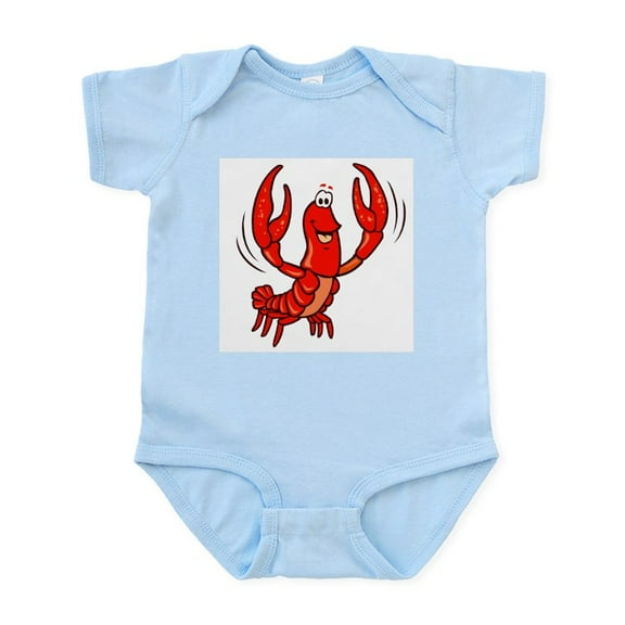 CafePress - Crawfish Infant Bodysuit - Baby Light Bodysuit, Size Newborn - 24 Months