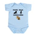 thumbnail image 1 of CafePress - Crawl Walk French Horn Body Suit - Baby Light Bodysuit, Size Newborn - 24 Months, 1 of 4