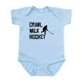 thumbnail image 1 of CafePress - Crawl Walk Hockey Body Suit - Baby Light Bodysuit, Size Newborn - 24 Months, 1 of 4