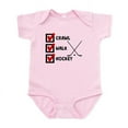 thumbnail image 1 of CafePress - Crawl Walk Hockey Body Suit - Baby Light Bodysuit, Size Newborn - 24 Months, 1 of 4