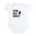 thumbnail image 1 of CafePress - Crawl Walk Hockey Body Suit - Baby Light Bodysuit, Size Newborn - 24 Months, 1 of 4