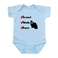 thumbnail image 1 of CafePress - Crawl Walk Race Body Suit - Baby Light Bodysuit, Size Newborn - 24 Months, 1 of 4