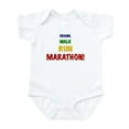 thumbnail image 1 of CafePress - Crawl Walk Run Marathon! Infant Creeper - Baby Light Bodysuit, Size Newborn - 24 Months, 1 of 4
