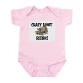 thumbnail image 1 of CafePress - Crazy About Rhinos Infant Bodysuit - Baby Light Bodysuit, Size Newborn - 24 Months, 1 of 4