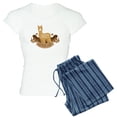 thumbnail image 1 of CafePress - Crazy Alpaca Lady Pajamas - Women's Light Pajamas, 1 of 4