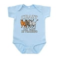 thumbnail image 1 of CafePress - Crazy Cat Lady Baby Light Bodysuit - Baby Light Bodysuit, Size Newborn - 24 Months, 1 of 4