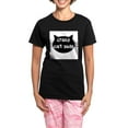 thumbnail image 1 of CafePress - Crazy Cat Lady Pajamas - Women's Short Sleeve Print T-Shirt and Pants Dark Cotton Pajama Set, 1 of 7