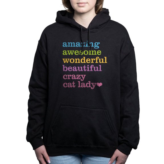 CafePress - Crazy Cat Lady - Pullover Hoodie, Classic & Comfortable Hooded Sweatshirt