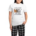 thumbnail image 1 of CafePress - Crazy Cat Lady Women's Light Pajamas - Women's Short Sleeve Print T-Shirt and Pants Light Cotton Pajama Set, 1 of 7
