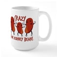 thumbnail image 1 of CafePress - Crazy For Kidney Beans - 15 oz Ceramic Large White Novelty Mug, 1 of 6