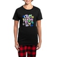 thumbnail image 1 of CafePress - Crazy Poodle Lady Women's Dark Pajamas - Women's Short Sleeve Print T-Shirt and Pants Dark Cotton Pajama Set, 1 of 7