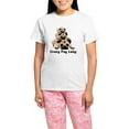 thumbnail image 1 of CafePress - Crazy Pug Lady Women's Light Pajamas - Women's Short Sleeve Print T-Shirt and Pants Light Cotton Pajama Set, 1 of 7