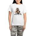 thumbnail image 1 of CafePress - Crazy Pug Lady Women's Light Pajamas - Women's Short Sleeve Print T-Shirt and Pants Light Cotton Pajama Set, 1 of 7