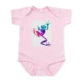 thumbnail image 1 of CafePress - Crazy Purple Tree Frog Infant Bodysuit - Baby Light Bodysuit, Size Newborn - 24 Months, 1 of 4