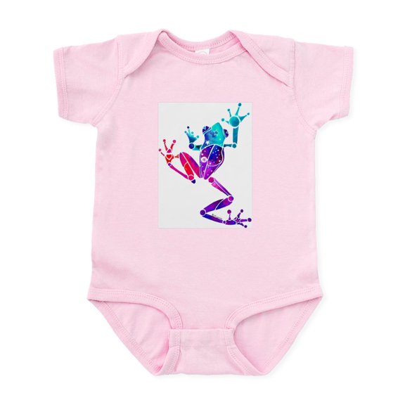 CafePress - Crazy Purple Tree Frog Infant Bodysuit - Baby Light Bodysuit, Size Newborn - 24 Months