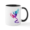 thumbnail image 1 of CafePress - Crazy Purple Tree Frog Mug - 11 oz Ceramic Mug - Novelty Coffee Tea Cup, 1 of 4
