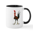 thumbnail image 1 of CafePress - Crazy Rooster Mugs - 11 oz Ceramic Mug - Novelty Coffee Tea Cup, 1 of 4