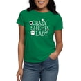 thumbnail image 1 of CafePress - Crazy Sheep Lady T Shirt - Women's Traditional Fit Dark T-Shirt, 1 of 4