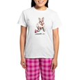 thumbnail image 1 of CafePress - Cream French Bulldog Women's Light Pajamas - Women's Short Sleeve Print T-Shirt and Pants Light Cotton Pajama Set, 1 of 7