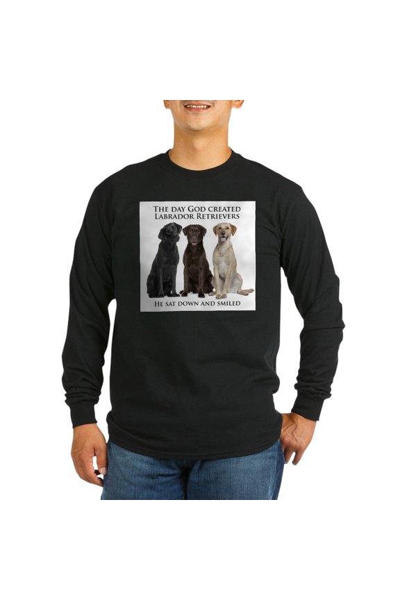 - Creation Of Labs Long Sleeve T Shirt - Long Sleeve Dark T-Shirt