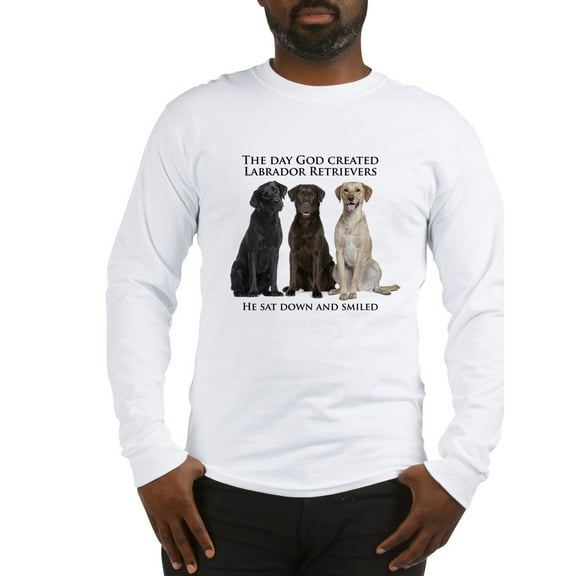 CafePress - Creation Of Labs Long Sleeve T Shirt - Unisex Cotton Long Sleeve T-Shirt