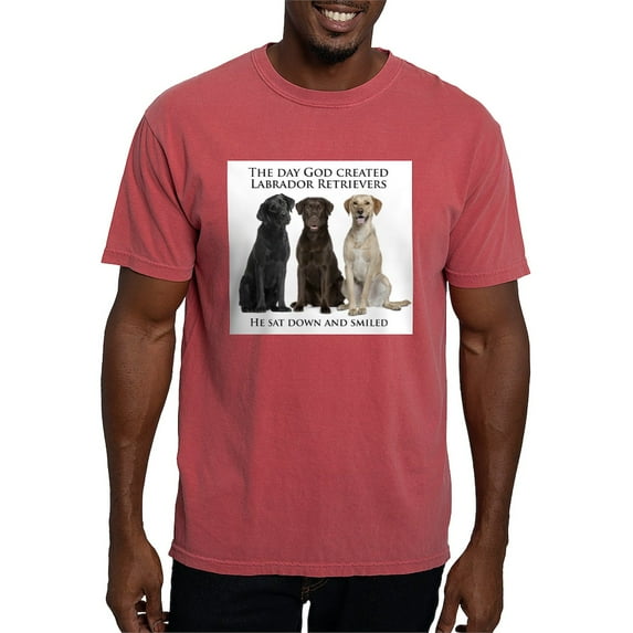 CafePress - Creation Of Labs T Shirt - Mens Comfort Colors Shirt