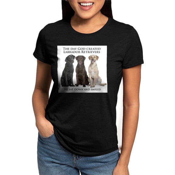 CafePress - Creation Of Labs Women's Deluxe T Shirt - Womens Tri-blend T-Shirt