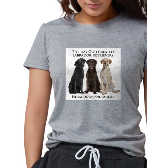CafePress - Creation Of Labs Women's Deluxe T Shirt - Womens Tri-blend T-Shirt