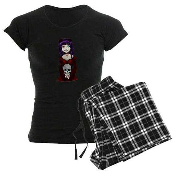 CafePress - Creepy Goth - Women's Dark Pajamas