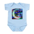 thumbnail image 1 of CafePress - Crescent Moon Body Suit - Baby Light Bodysuit, Size Newborn - 24 Months, 1 of 4