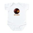 thumbnail image 1 of CafePress - Cricket Ball Body Suit - Baby Light Bodysuit, Size Newborn - 24 Months, 1 of 4