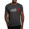 thumbnail image 1 of CafePress - Cricket Evolution (Red) T Shirt - Men's Classic Graphic Cotton T-Shirt, 1 of 4
