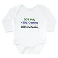 thumbnail image 1 of CafePress - Croatian_Irish Body Suit - Long Sleeve Cotton Baby Bodysuit, 1 of 4