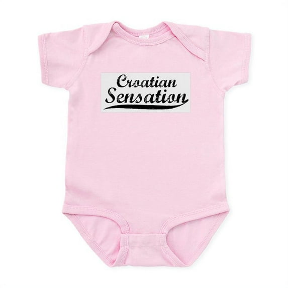 CafePress - Croation Sensation Infant Bodysuit - Baby Light Bodysuit, Size Newborn - 24 Months