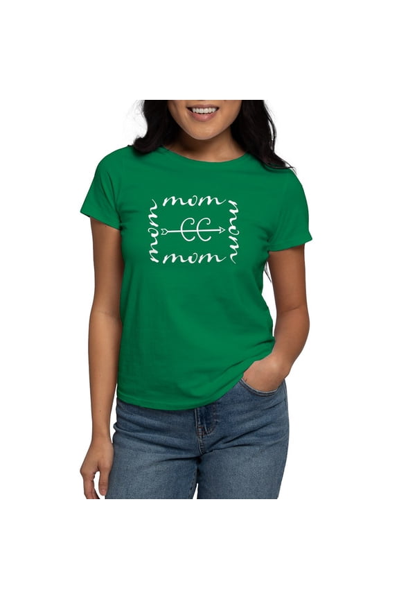 - Cross Country MOM Women's Dark T Shirt - Women's Traditional Fit Dark T-Shirt