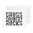 thumbnail image 1 of CafePress - Cross Country Rocks Greeting Cards - Greeting Card, Blank Inside Glossy, 1 of 3