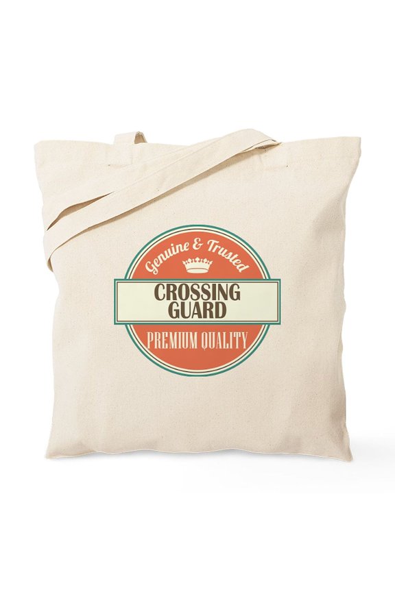 - Crossing Guard Gift Idea - Unisex Canvas Tote Bag, Beige, 1-Piece