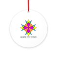 thumbnail image 1 of CafePress - Crosslucent GDD -  Round Wood Ornament 4", 1 of 2