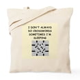 thumbnail image 1 of CafePress - Crosswords Tote Bag - Unisex Canvas Tote Bag, Beige, 1-Piece, 1 of 6